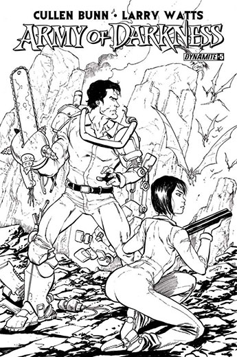 Army of Darkness Ash in Space #5 Variant