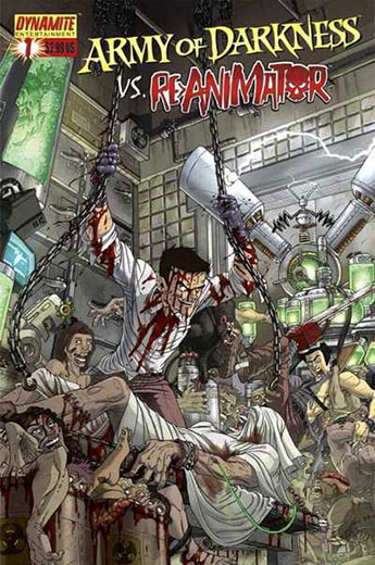 Army of Darkness vs Re-Animator #1 Variant