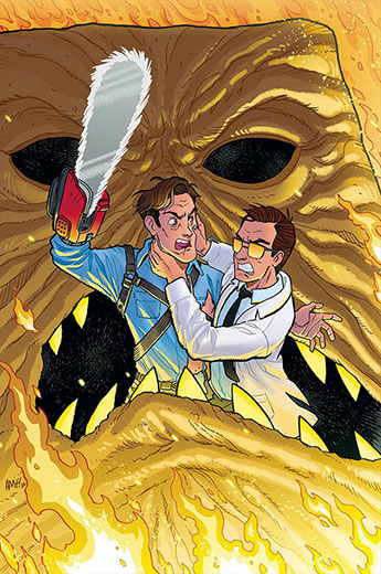Army of Darkness vs Re-Animator: Necronomicon Rising Issue #5 Variant
