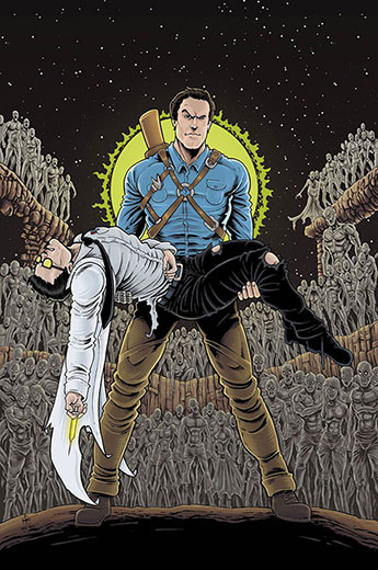 Army of Darkness vs Re-Animator: Necronomicon Rising Issue #5 Variant