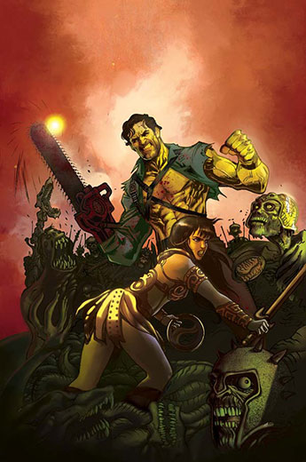 Army of Darkness / Xena Warrior Princess Forever...and a Day #6 Variant