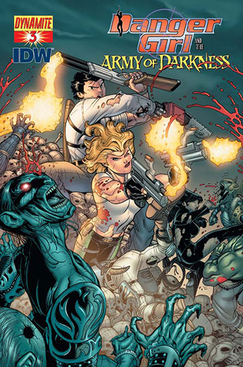 Danger Girl and the Army of Darkness #3 Variant