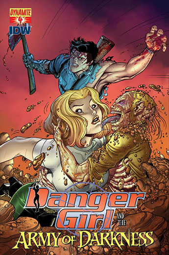 Danger Girl and the Army of Darkness #4 Variant