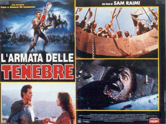 Army of Darkness Italian Quad Poster
