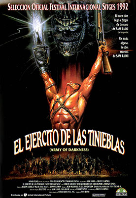 Army of Darkness Spain Poster