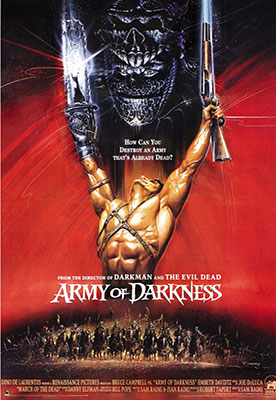 Army of Darkness UK Poster