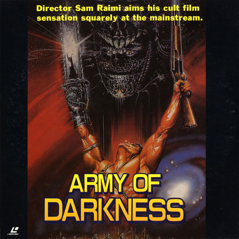 Army of Darkness Dead Hong Singapore LaserDisc