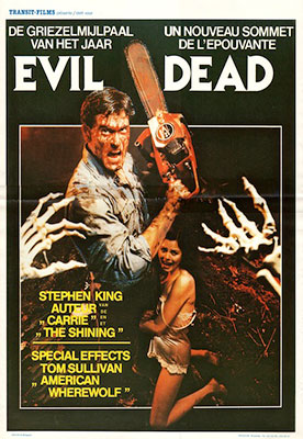 Evil Dead Belgium Poster