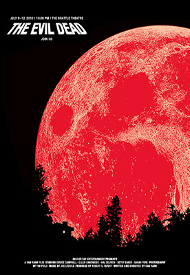 Evil Dead Poster by Brandon Schafer