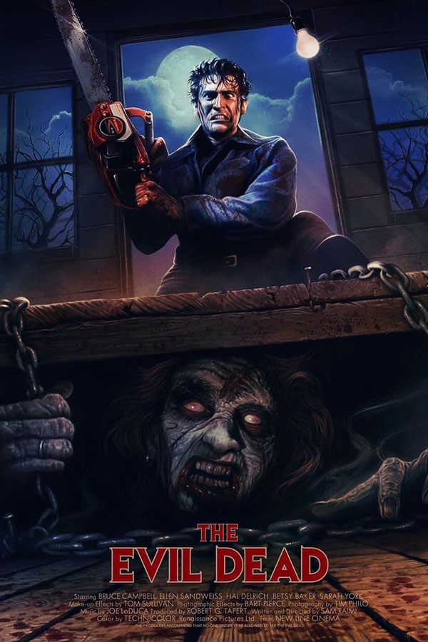 Evil Dead Poster by Nick Charge