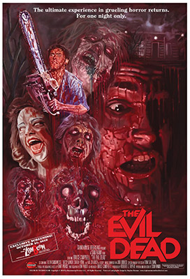 Evil Dead Poster by Stephen Romano