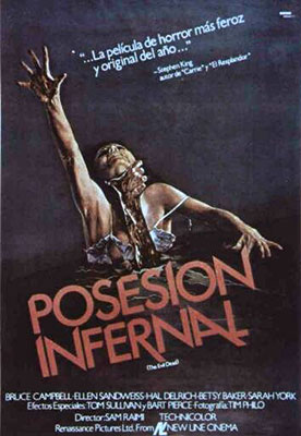 Evil Dead Spanish Poster