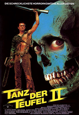 Evil Dead 2 German Poster