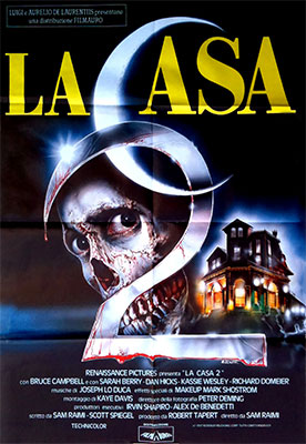 Evil Dead 2 Italian Poster
