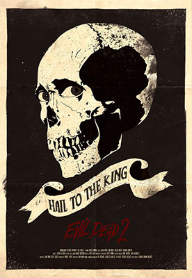 Evil Dead 2 Poster by Rusty Charles