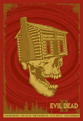 Evil Dead 2 Poster by Todd Slater