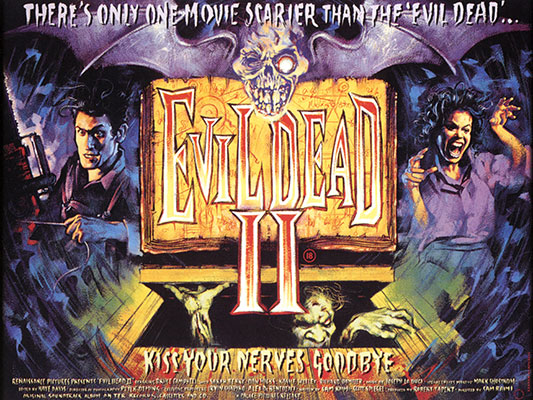 Evil Dead 2 UK Quad Poster