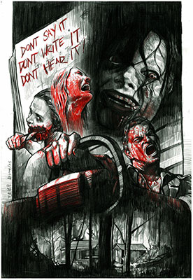 Evil Dead Poster by tsukasa1608