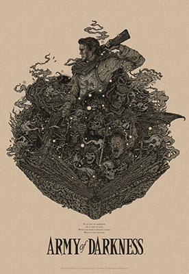 Army of Darkness Poster by Richey Beckett