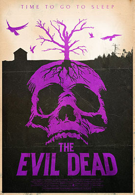 Evil Dead Poster by Edward J. Moran II