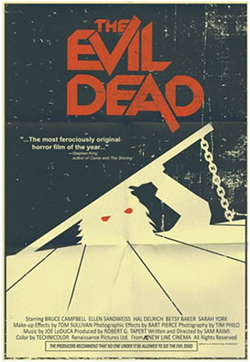 Evil Dead Poster by Mark Welser