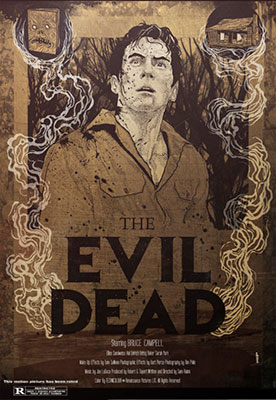 Evil Dead Poster by Philipp Banken