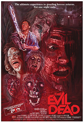 Evil Dead Poster by Stephen Romano