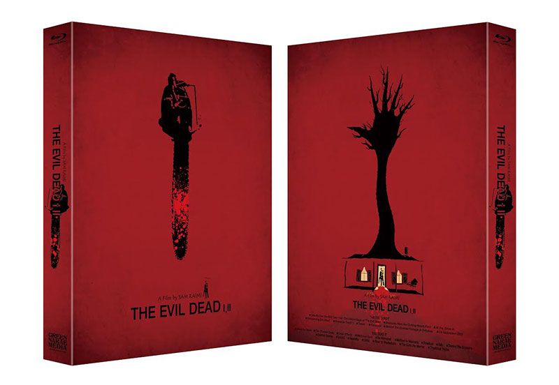 Evil Dead 1 & 2 Digipack Limited Edition Blu-ray