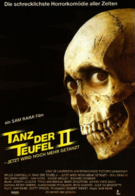 Evil Dead 2 German Poster