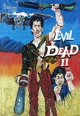 Evil Dead 2 Ghana Poster