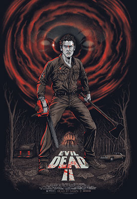 Evil Dead 2 Poster by Gary Pullin