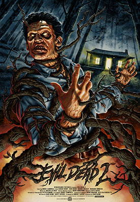 Evil Dead 2 Poster by Jason Edmiston