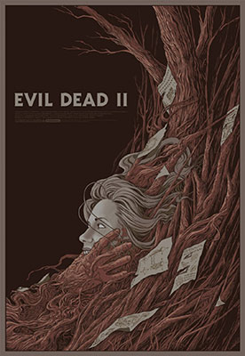 Evil Dead 2 Poster by Randy Ortiz