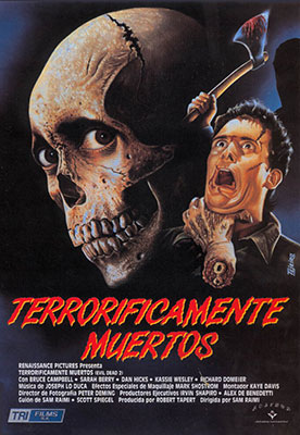 Evil Dead 2 Spain Poster