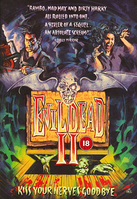 Evil Dead 2 UK Poster