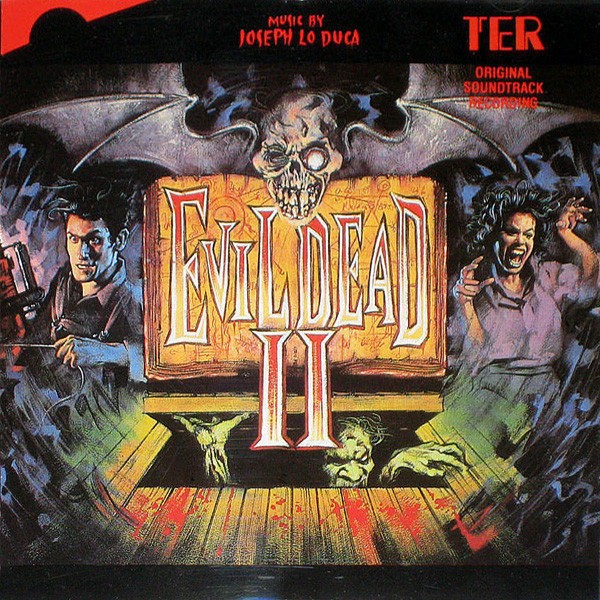 Evil Dead 2 Official Soundtrack CD Front
