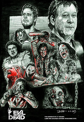 Evil Dead Poster by tsukasa1608