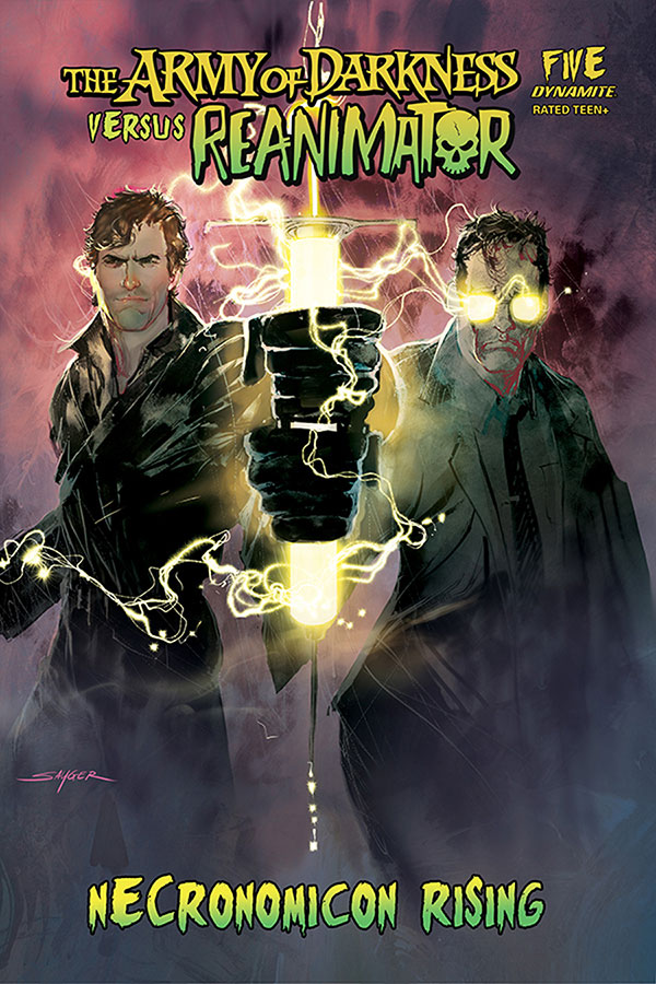Army of Darkness Versus Re-Animator: Necronomicon Rising Issue #5 Variant