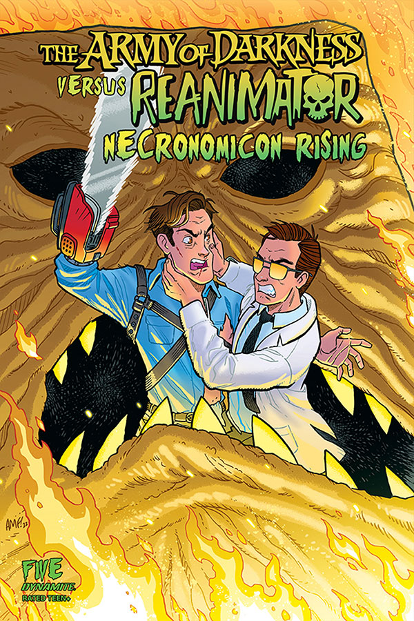 Army of Darkness Versus Re-Animator: Necronomicon Rising Issue #5 Variant